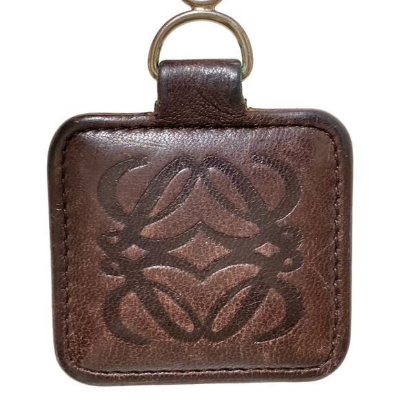 Loewe Key Holder (charm ) - Dark Brown Leather - Picture 3 of 6